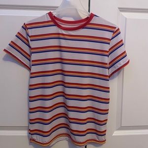 Stranger Things Striped “Max” tee